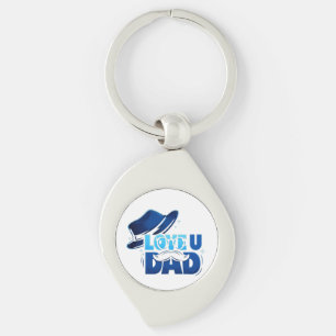 father's day keychain