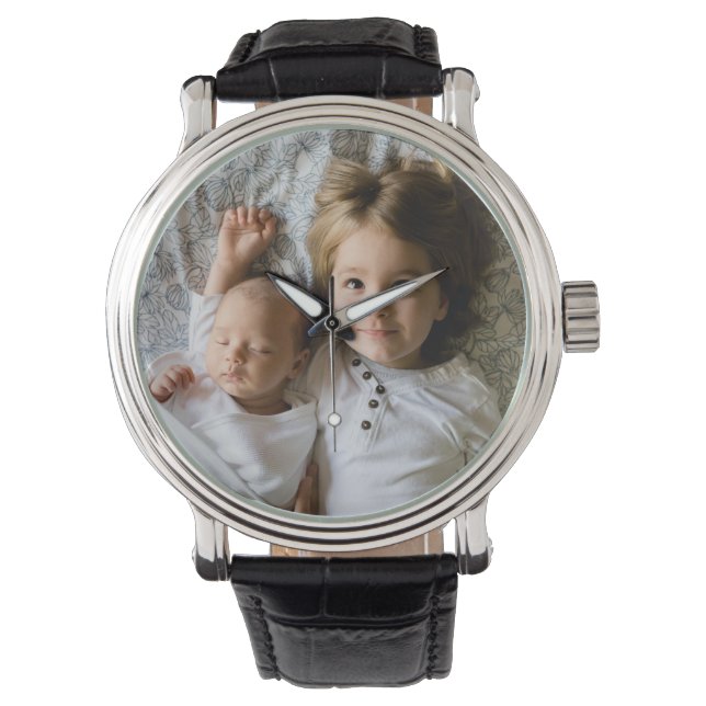 Father's Day Kids Photo Watch (Front)