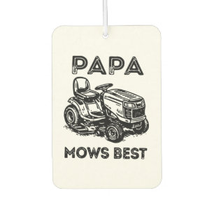Fathers Day Lawn Tractor Riding Lawn Mower Air Freshener