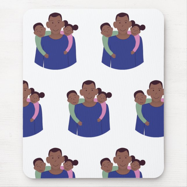 Father's Day Love Mousepad (Front)