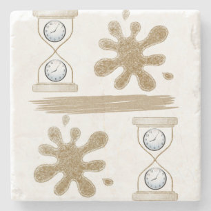 Father's Day Marble Stone Coaster