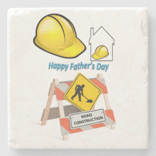 Father's Day Marble Stone Coaster