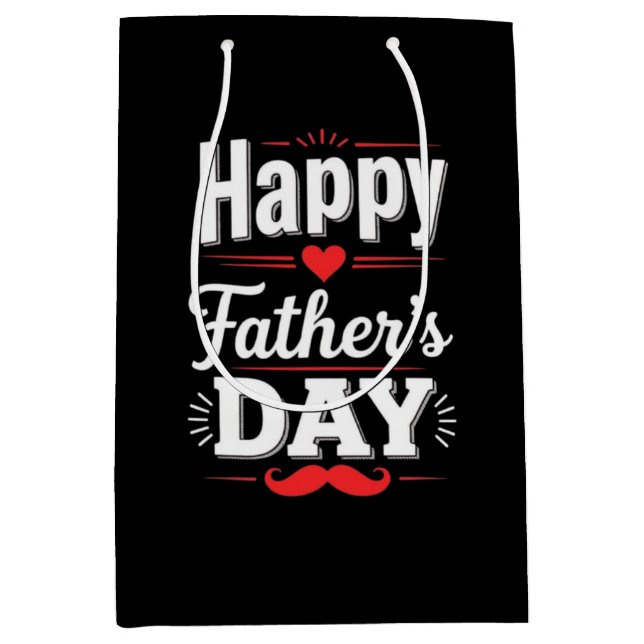Father's Day Medium Gift Bag (Front)