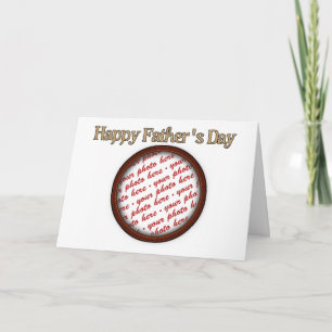 Father's Day Memento Frame custom Card