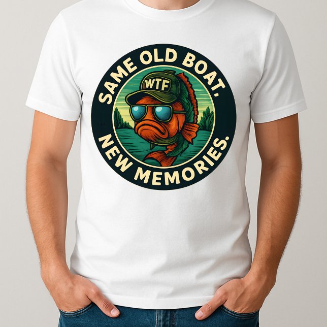 Father's Day Memories Fishing with Dad T-Shirt (Creator Uploaded)