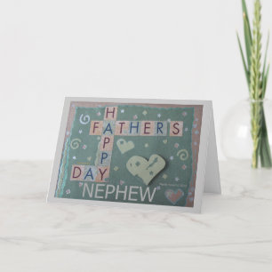 Father's Day - Nephew - Scrapbook Card