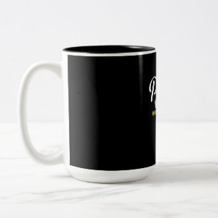 Father's Day   Papa Loading 2021 First Time Father Two-Tone Coffee Mug