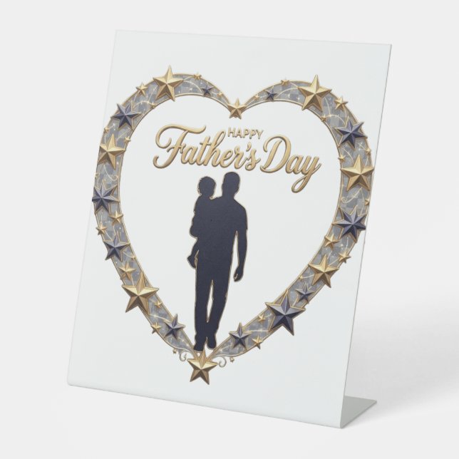 Father's Day Pedestal Sign (Front)