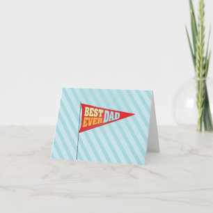 Father's Day Pennant Card