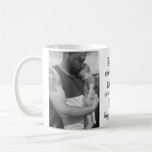Father's Day Personalized 2 Photo Daughter Quote Coffee Mug