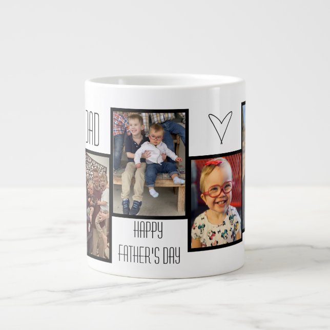 Father's Day Personalized Coffee Mug (Front)