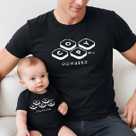 Father's Day Personalized Name Copy Paste Dad Son Tri-Blend Shirt<br><div class="desc">The perfect gift for dad and his mini-me! Celebrate the unbreakable bond between dads and their little ones with our matching personalized name copy-and-paste design. Whether it's for dad and son or dad and baby, these custom-made creations are a heartfelt way to show your appreciation this Father's Day. The t-shirt...</div>