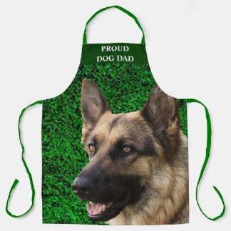 Father's Day, Pet Dad Dog Photo All Over Print Apron