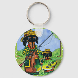 Fathers Day Pet Products Keychain