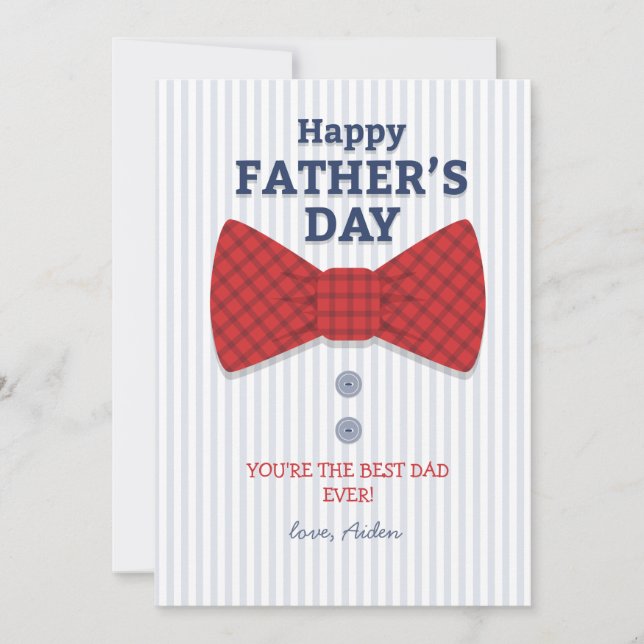 Father's Day Photo Card (Front)