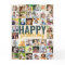 Father's Day Photo Collage Big Personalized Card