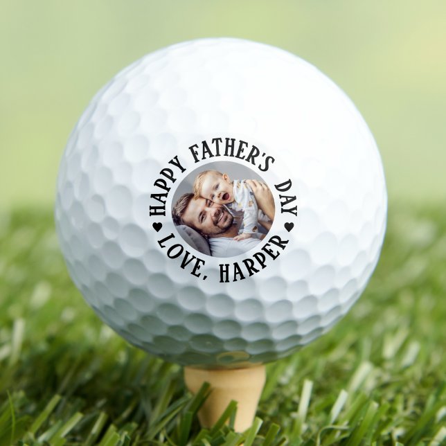 Father's Day Photo Golf Balls (Father's Day Photo Golf Balls )