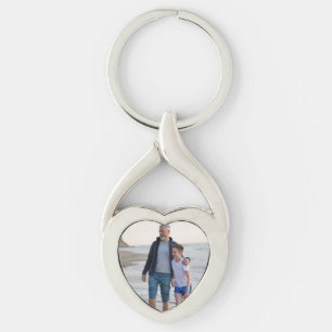 Father's day Photo Keychain
