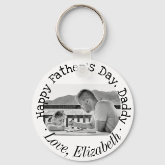 Father's Day Photo Keychain