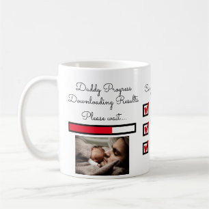 Fathers Day Photo Progress Bar Daddy Game Level Coffee Mug