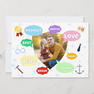 Fathers Day Photo Word Clouds Best Dad Father
