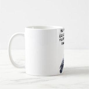 Fathers Day Pigeon Design Charming Bird Artwork fo Coffee Mug