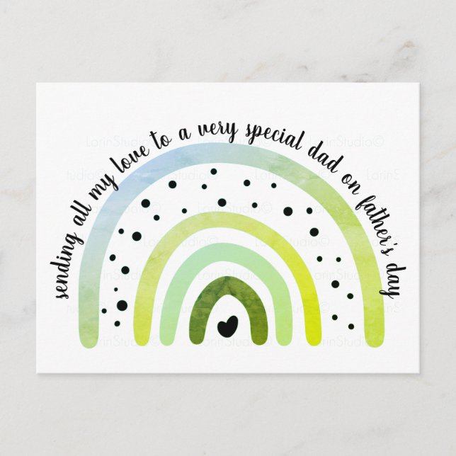 Father's Day Postcard - Special Dad (Front)