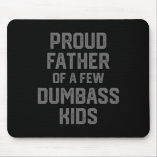 Fathers Day Presents For Dad Father Of Kids  Mouse Pad