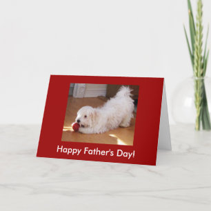 Father's Day Pup Card