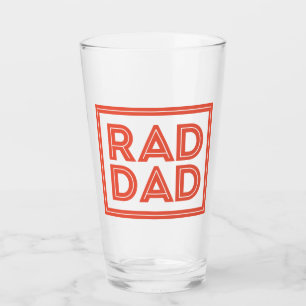 Father's Day - Rad Dad Glass