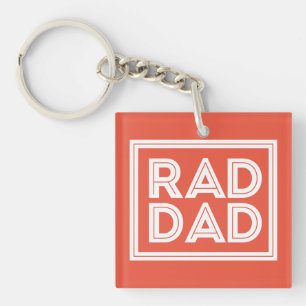 Father's Day - Rad Dad Keychain