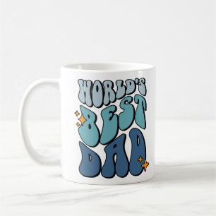 Father's Day Retro Dad World's Best Dad Coffee Mug
