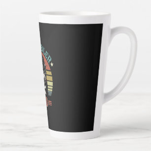 Father's Day Rottweiler Dog Dad Latte Mug