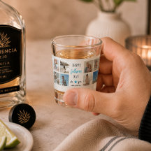 Father's Day Shot Glass | Personalized Photos