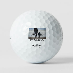 father's day son father dad add photo text dad gif golf balls