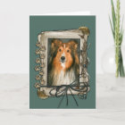 Fathers Day - Stone Paws - Sheltie