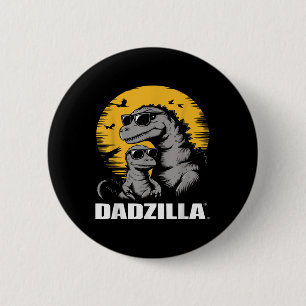 Fathers Day Surprise For The Ultimate Dino Dad - D 2 Inch Round Button