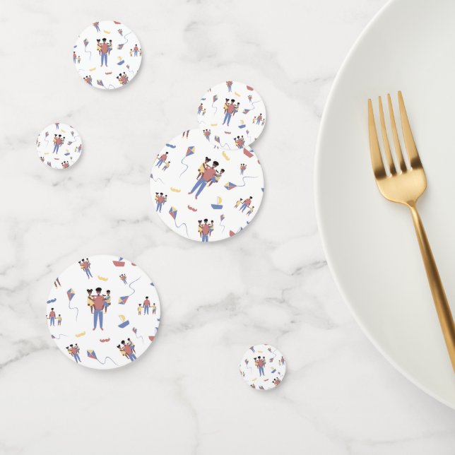 Father's Day Table Confetti (Group)
