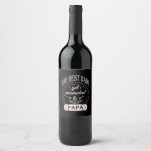 Father's Day   The Best Daddy Wine Label
