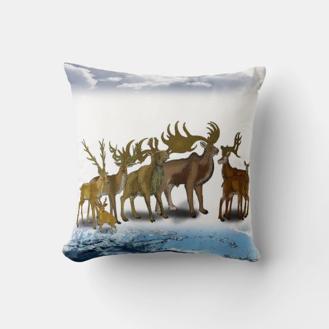 Father's Day Throw Pillow (Front)