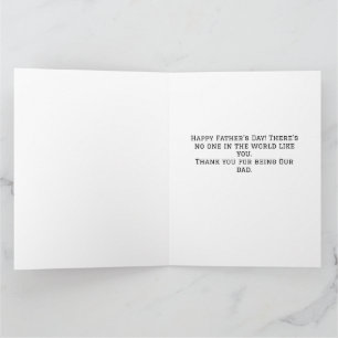 father's day, tie shirt work, simple modern card