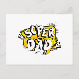 FATHER'S DAY TSHIRT HOLIDAY POSTCARD