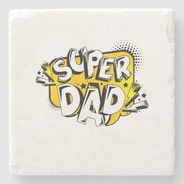 FATHER'S DAY TSHIRT  STONE COASTER (Front)