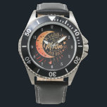 Father's Day Wedding Anniversary Gifts for Him Watch<br><div class="desc">Style: Men's Stainless Steel Black Leather Strap Watch If you enjoy swimming but hate having to take your watch off each and every time, we have a wonderful product for you! Check out this option from eWatchFactory. It features stainless steel construction and water resistance to over 300 feet. Great for...</div>
