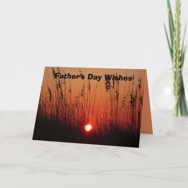 Father's Day Wishes Card (Front)