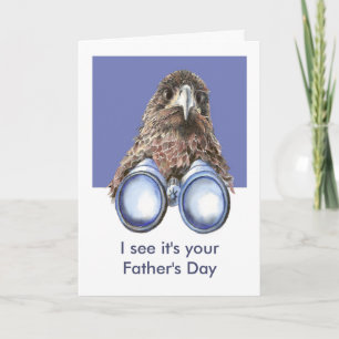 Father's Day Wonderful Birdwatching Dad Humour  Card