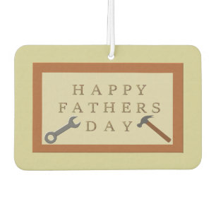 Fathers Day Wooden Sign Air Freshener
