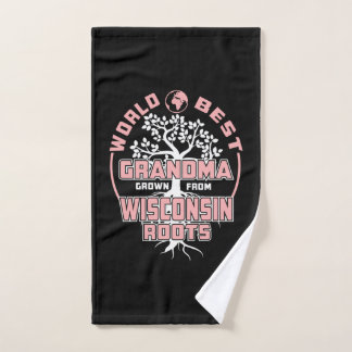 Father's Day | World Best Grandma Hand Towel