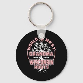 Father's Day | World Best Grandma Keychain