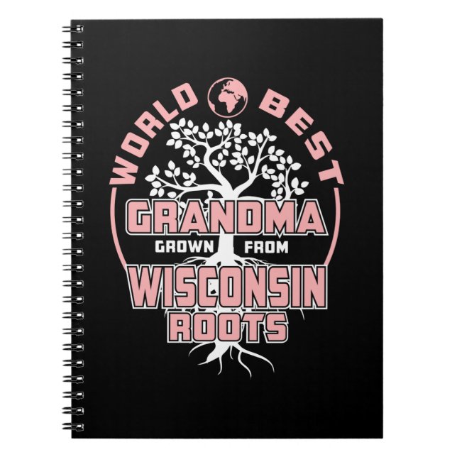 Father's Day | World Best Grandma Notebook (Front)